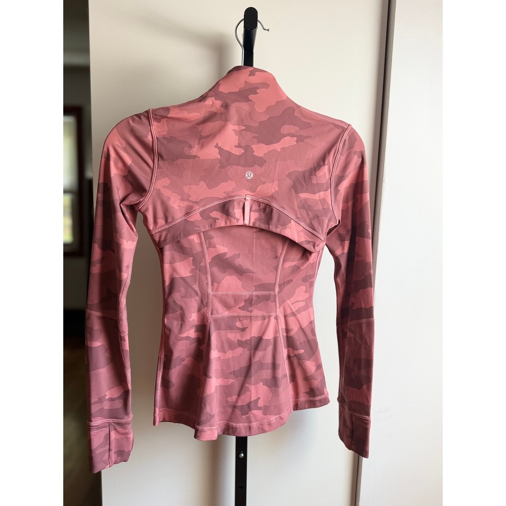 Lululemon Define Jacket – Size 2 – Heritage 365 Camo Brier Rose Multi - Picture 3 of 7